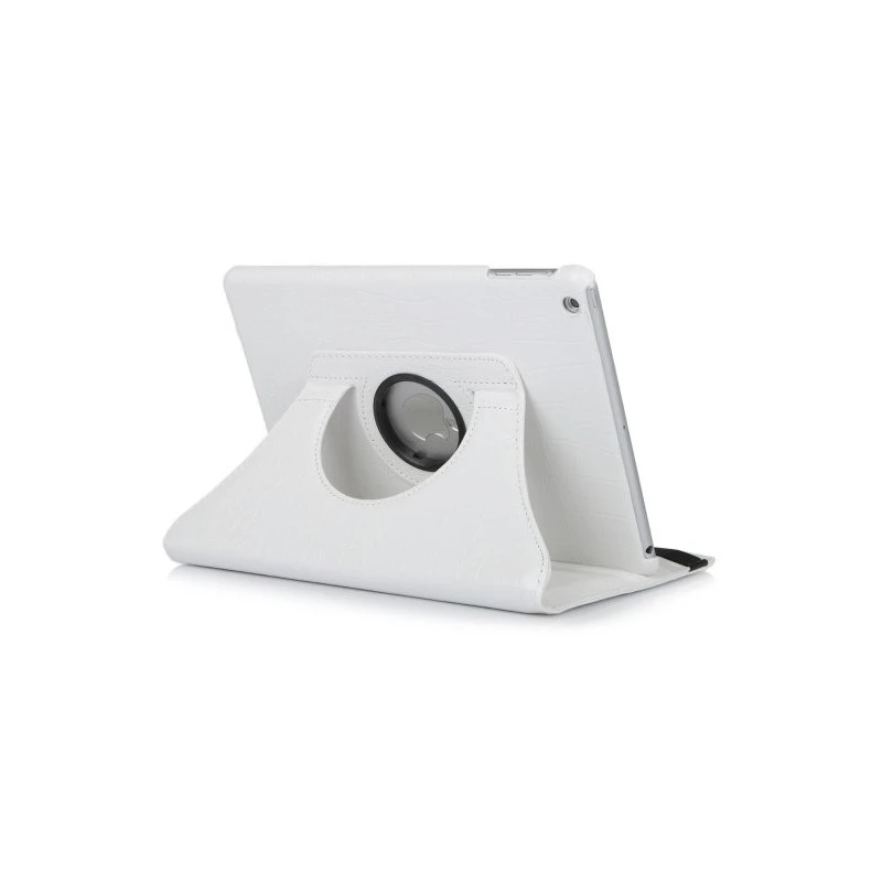 CPIX BOUTIQUE -CPIX BOUTIQUE ipad air 2 etui simili cuir blanc 360 3